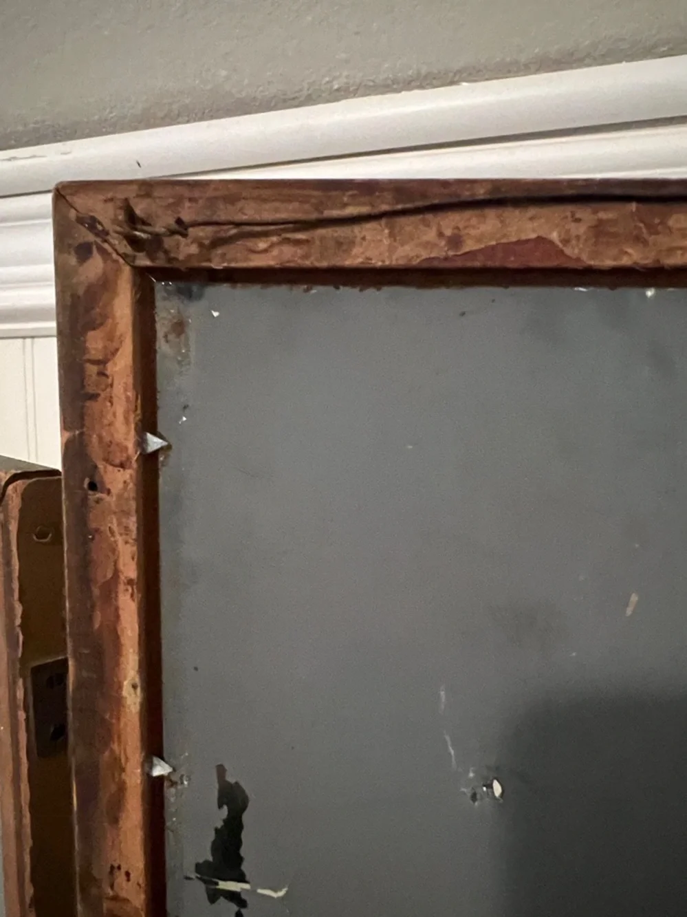 1940s Original Trifold Dressing table mirror or wall hanging